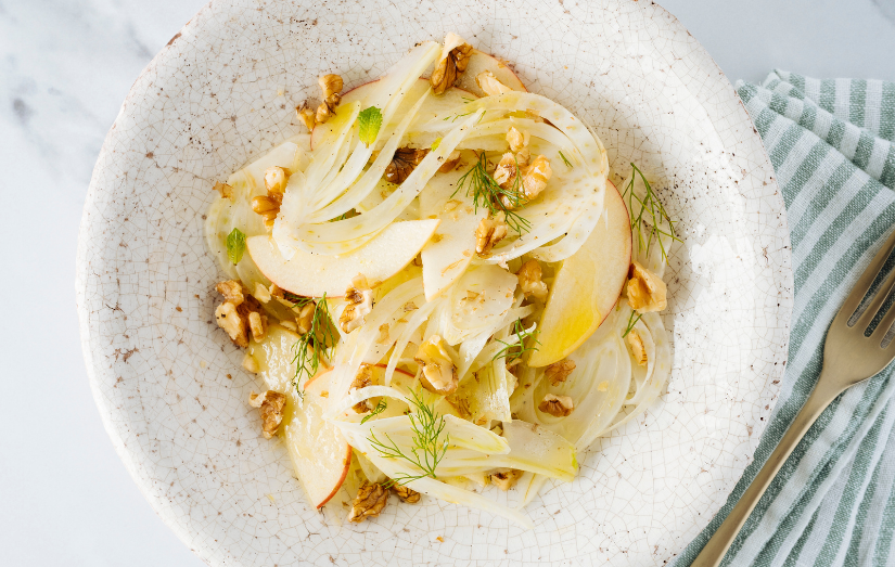 Apple Fennel Walnut Salad – Sarah Wragge Wellness