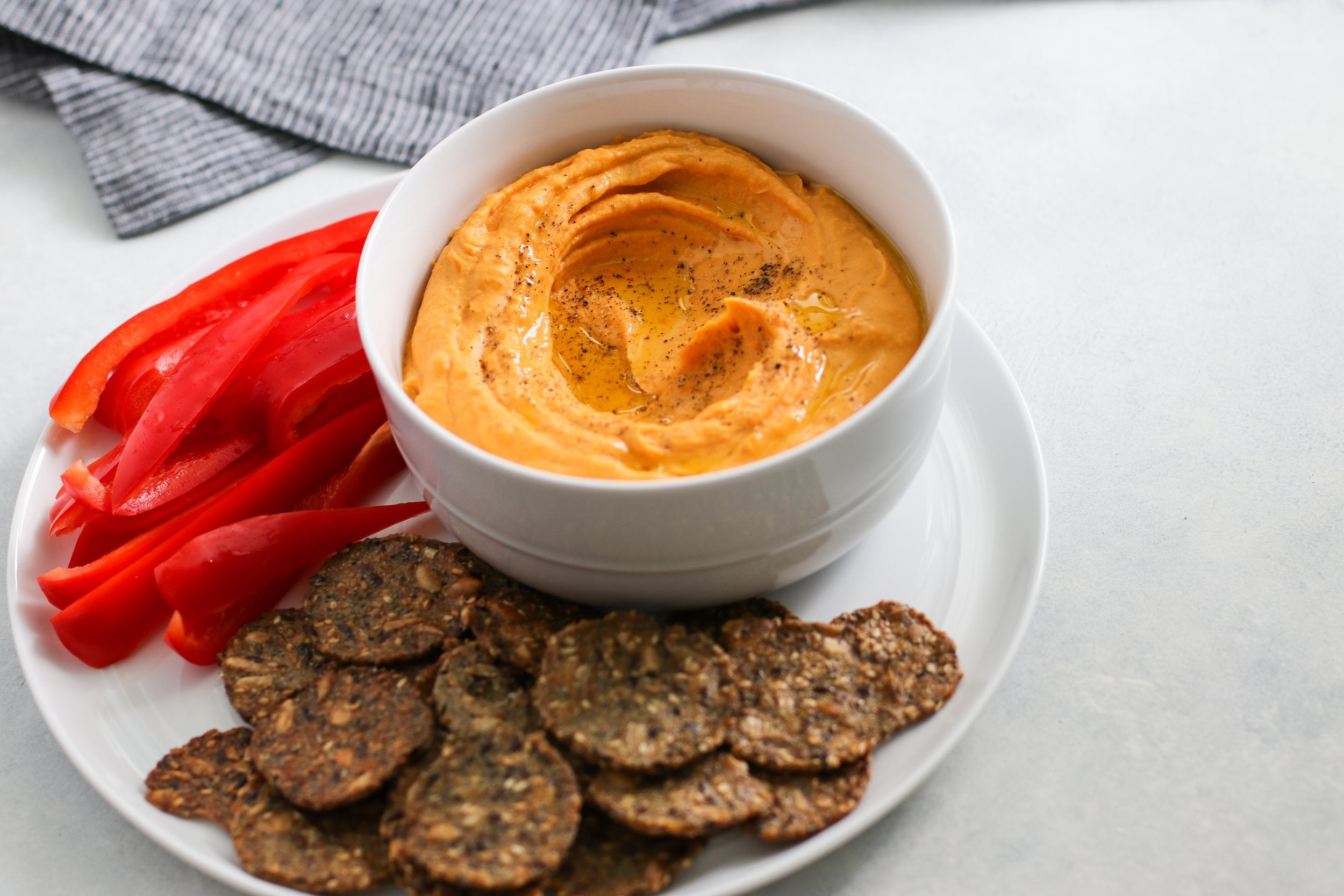 Sweet Potato Hummus – Sarah Wragge Wellness