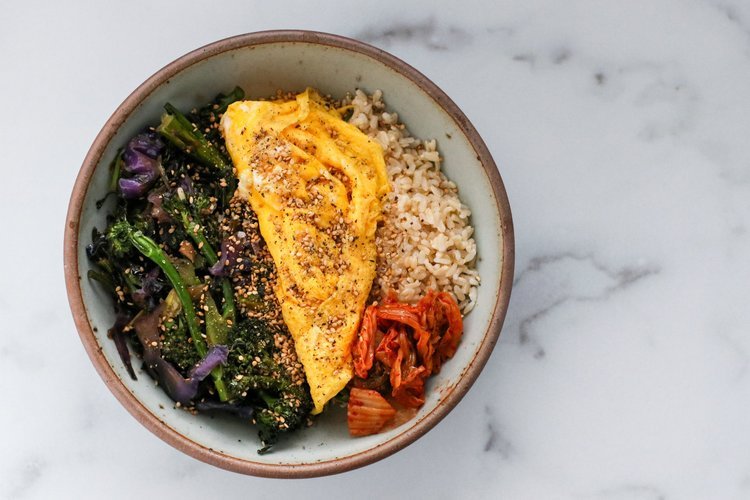 Quick, Easy Broccolini & Red Cabbage Stir-fry