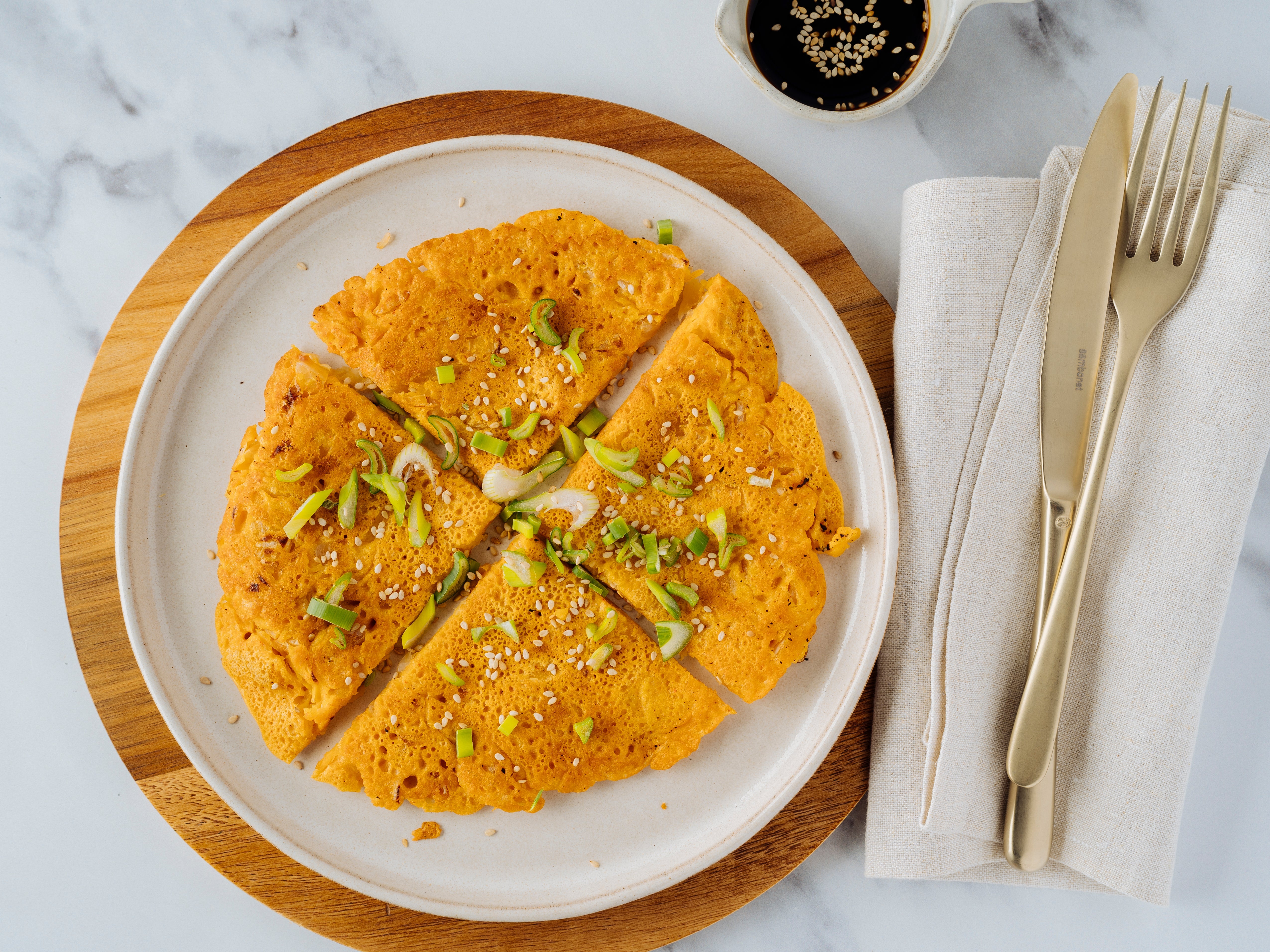 Gluten free, Vegan Kimchi Pancakes – Sarah Wragge Wellness