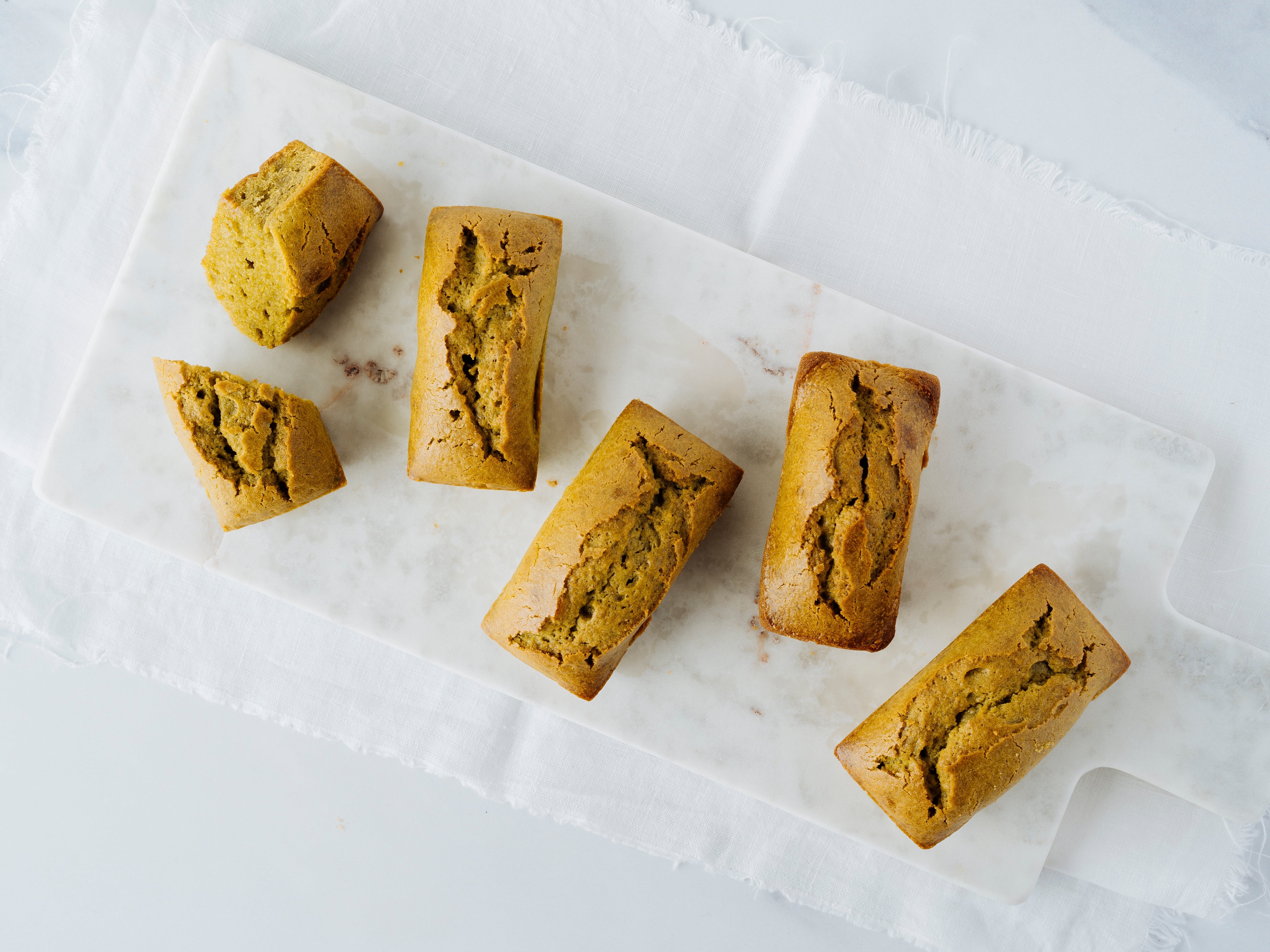 Matcha Olive Oil Tea Cakes
 &ndash; Sarah Wragge Wellness