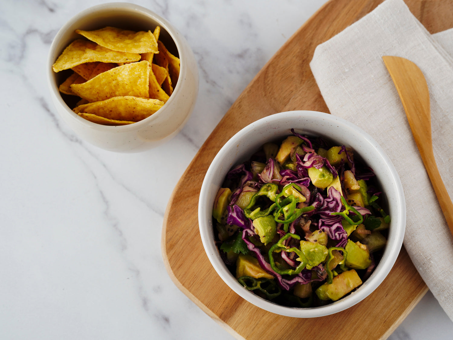 Kiwi and Avocado Salsa