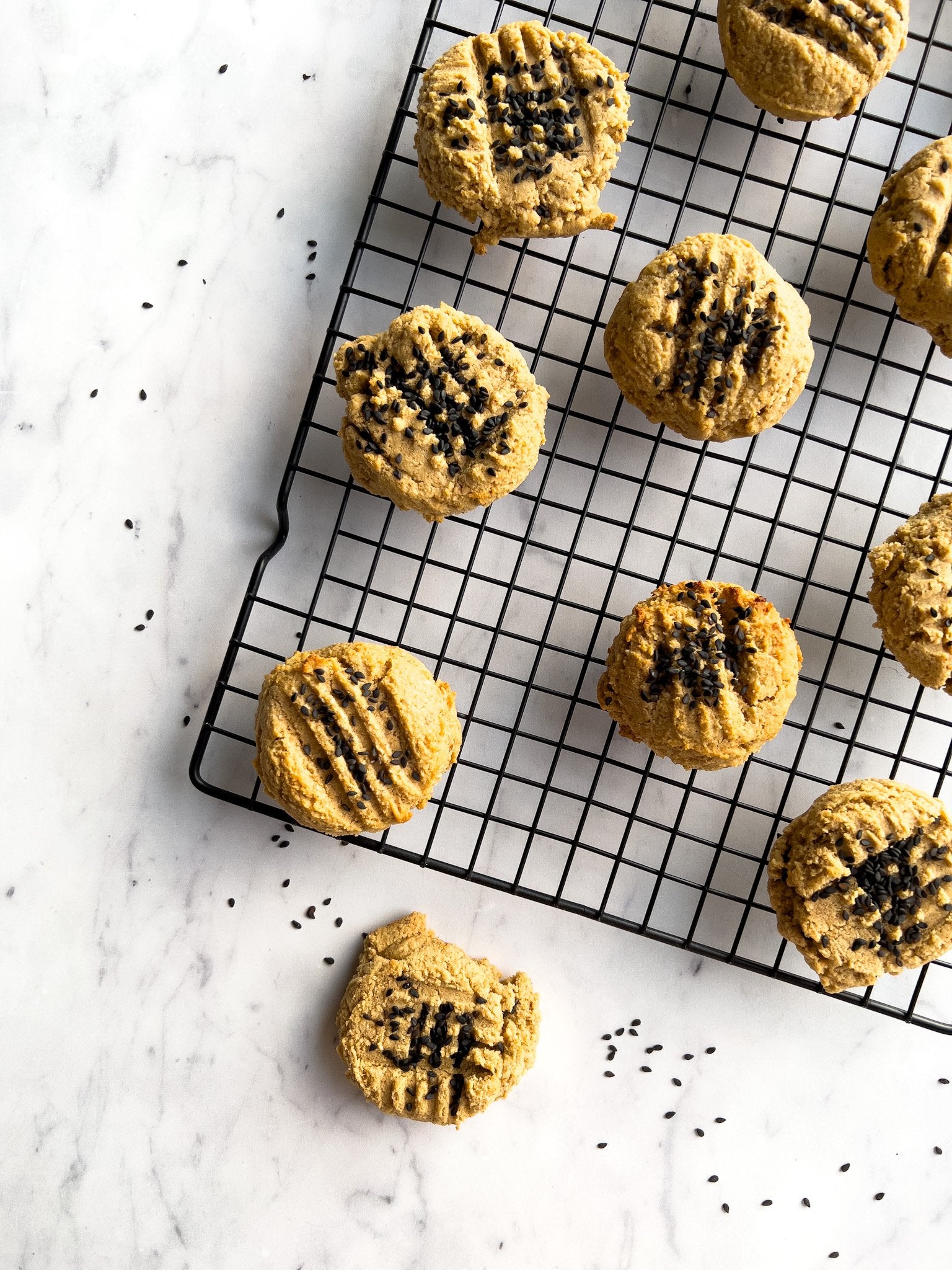 Tahini Almond Butter Cookies – Sarah Wragge Wellness
