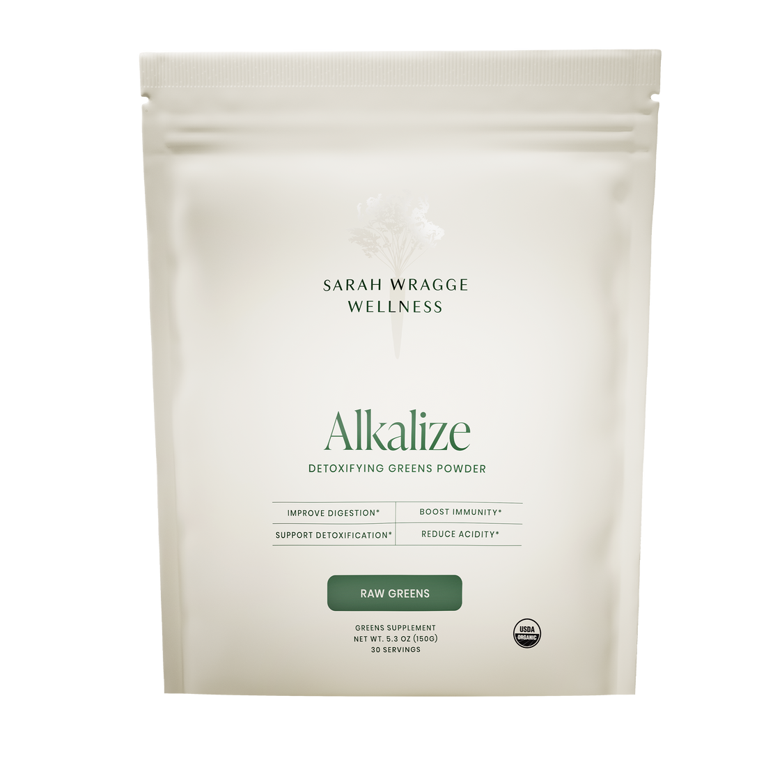 SWW® Alkalize Detoxifying Greens Powder