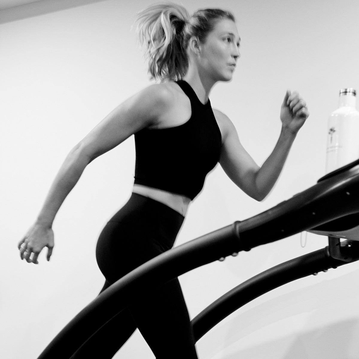 Sarah Wragge Running on a Treadmill