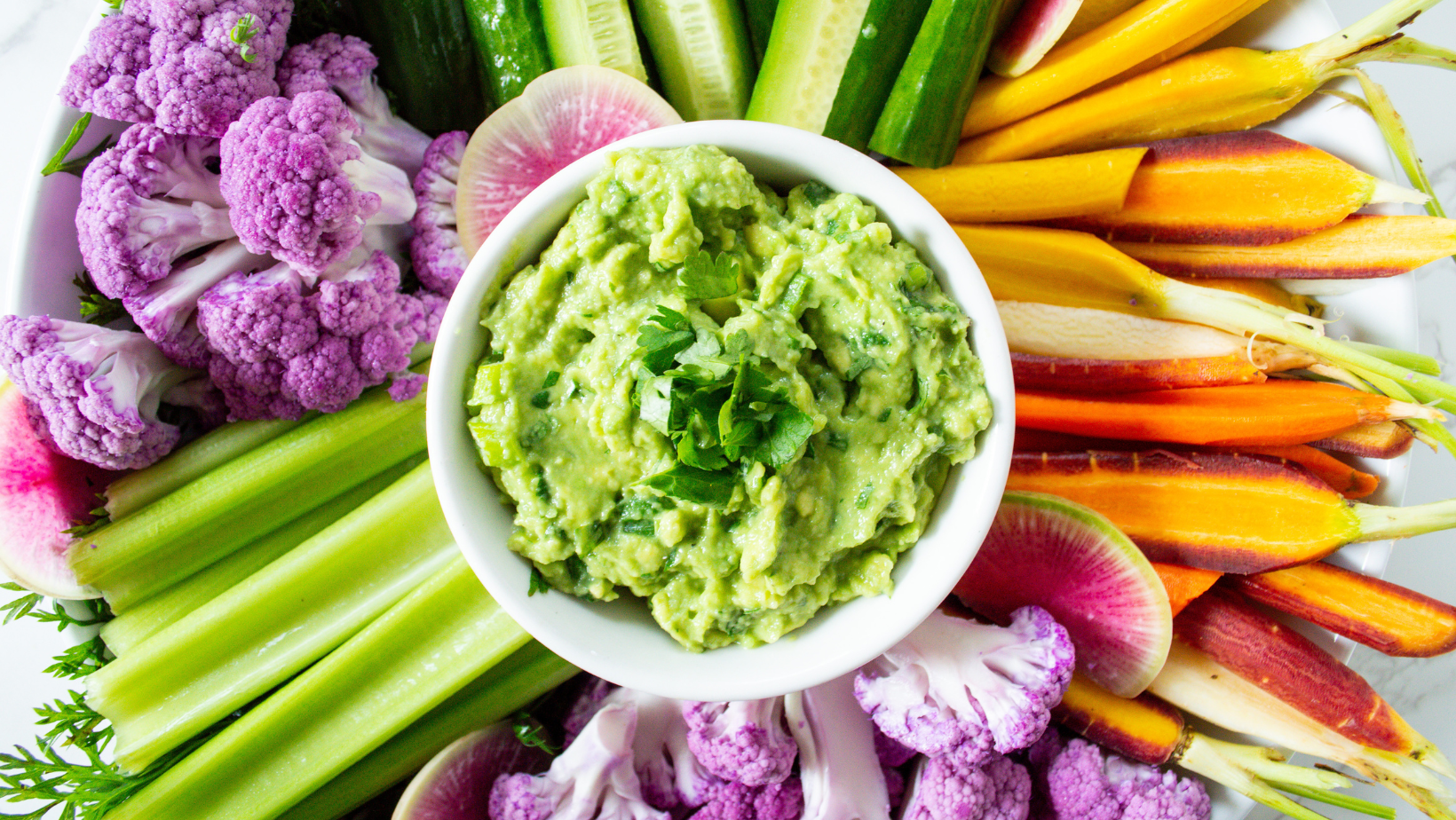 Avocado Dip + Crudite