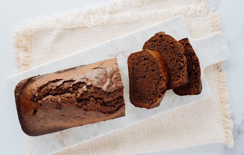 Orange Chocolate Brownie Loaf Cake