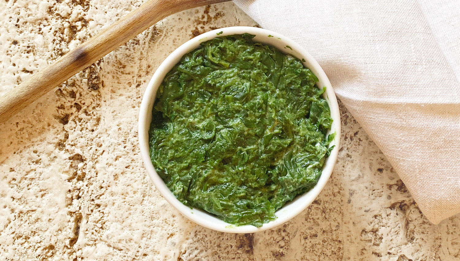 Dairy Free Creamed Spinach