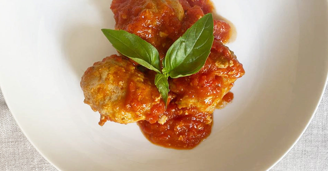 Turkey and Pecorino Meatballs in Tomato Sauce Recipe