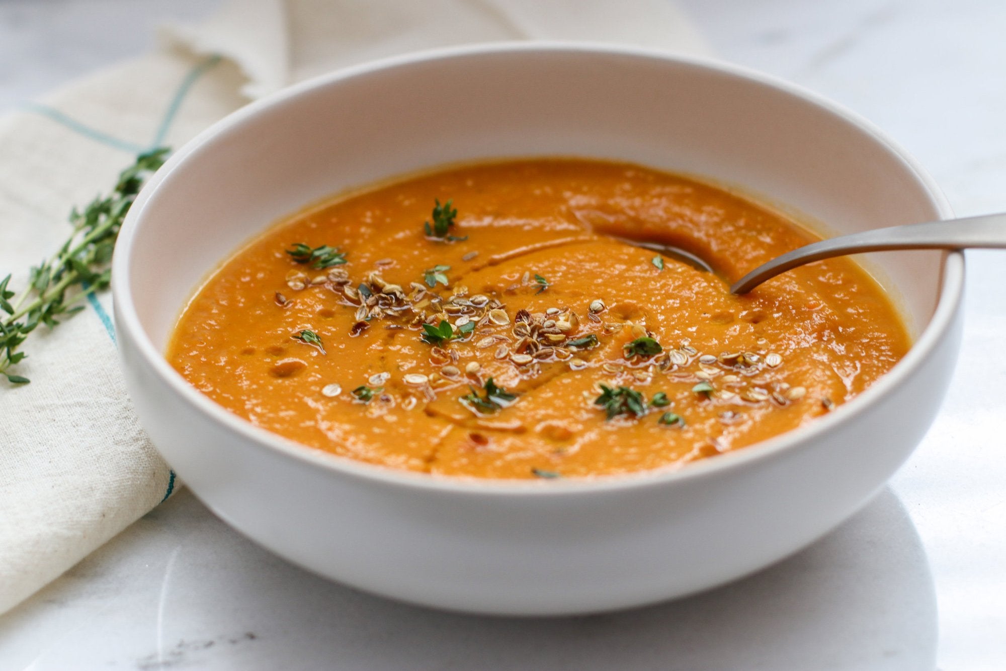 Savory Butternut Squash Soup – Sarah Wragge Wellness