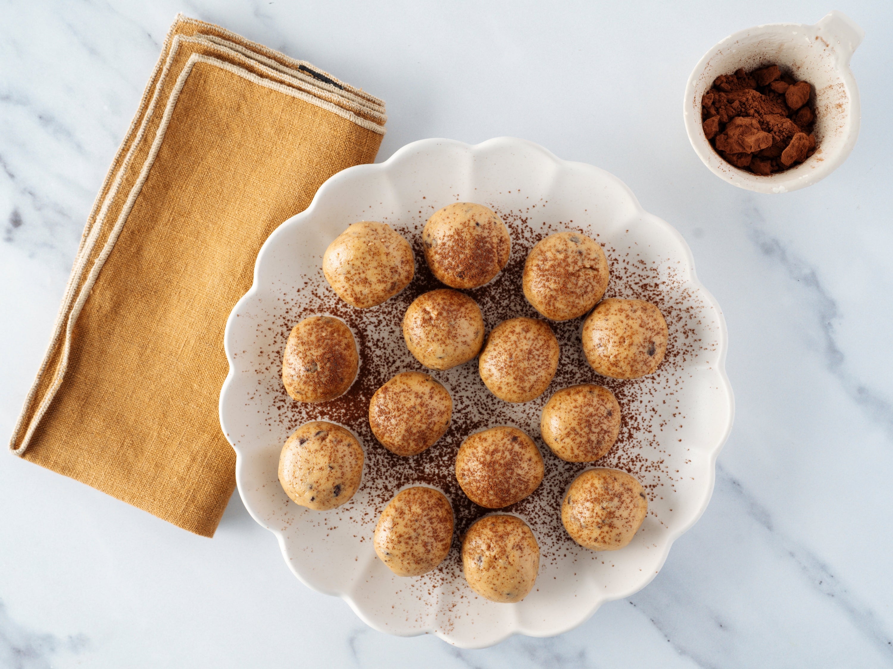 Peanut Butter Tahini Bites