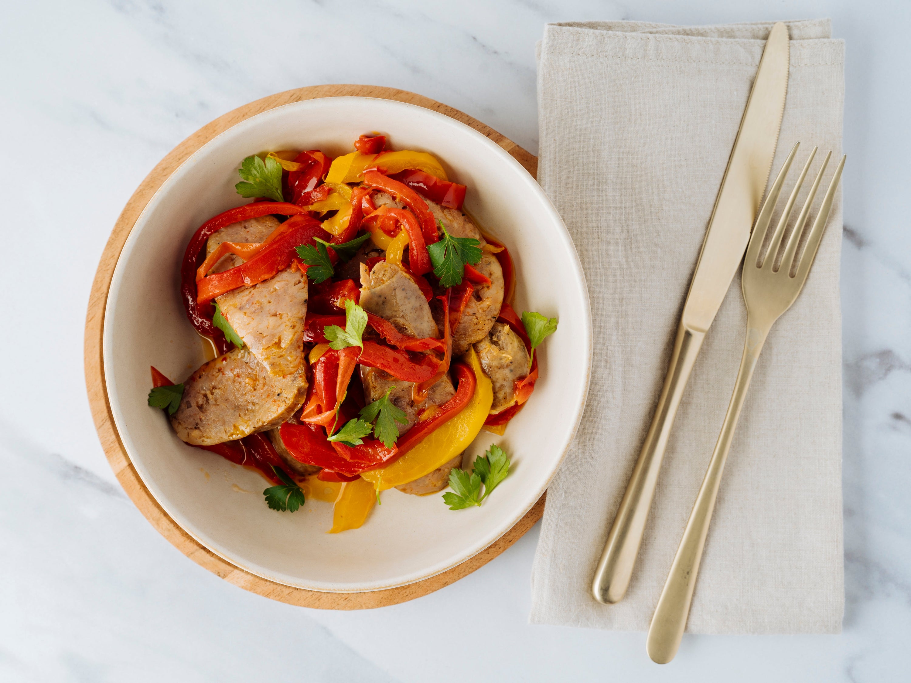 Sausage and Peppers