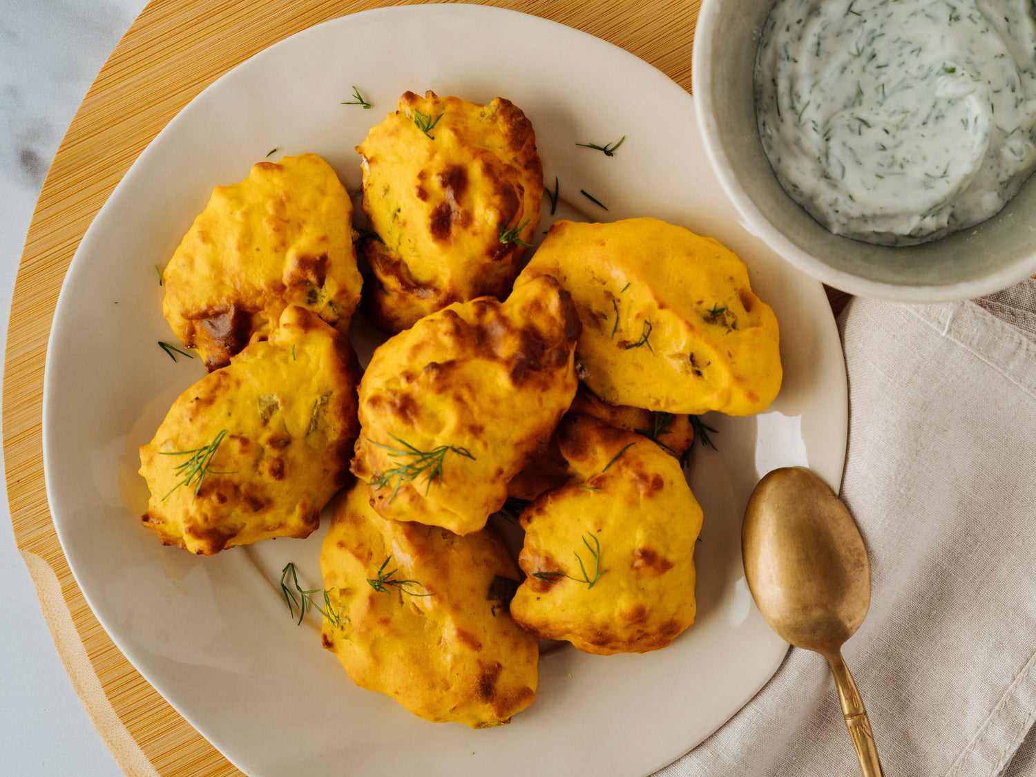Savory Lemon Zucchini Popovers