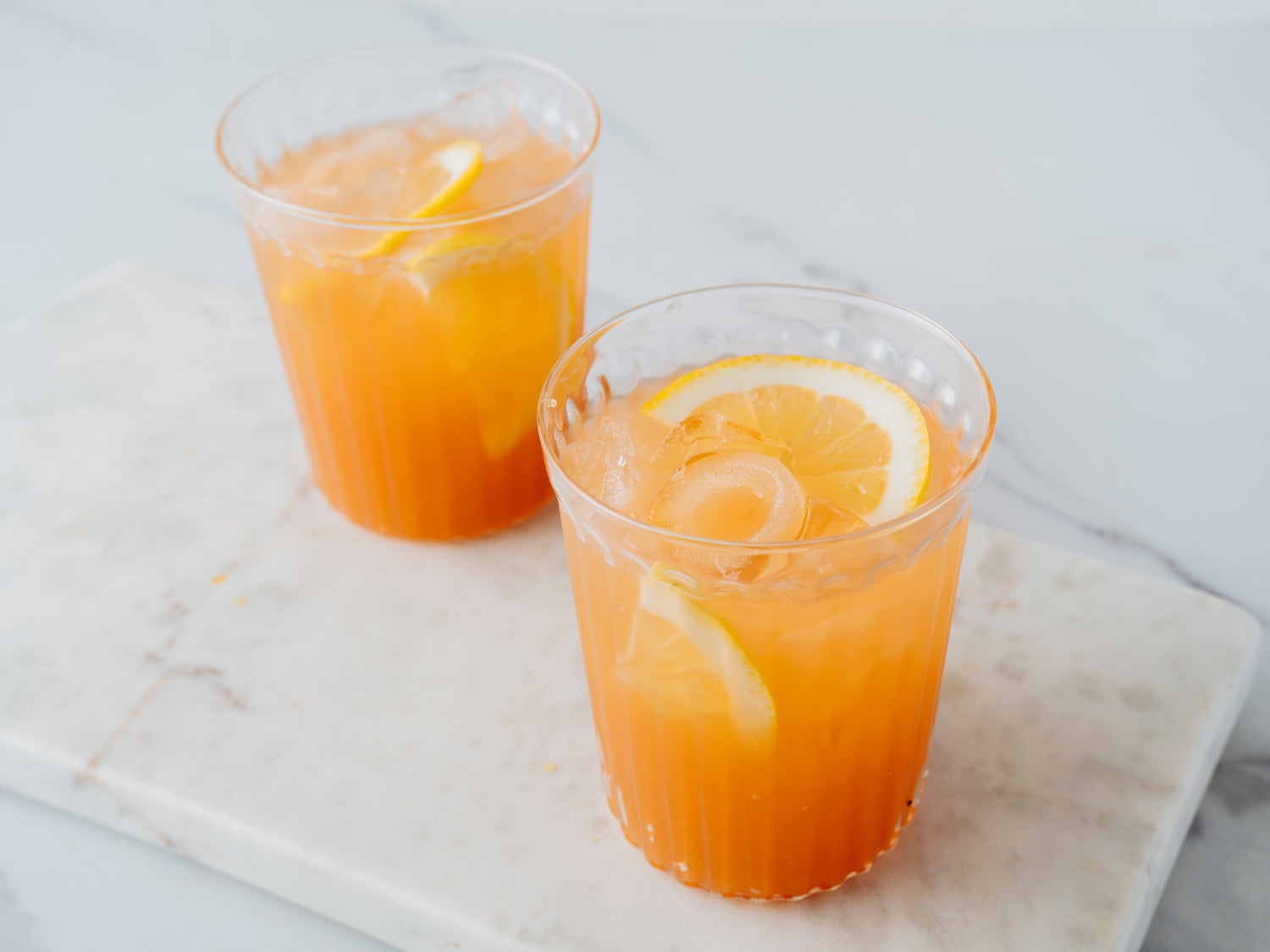 Summer Peach Soda