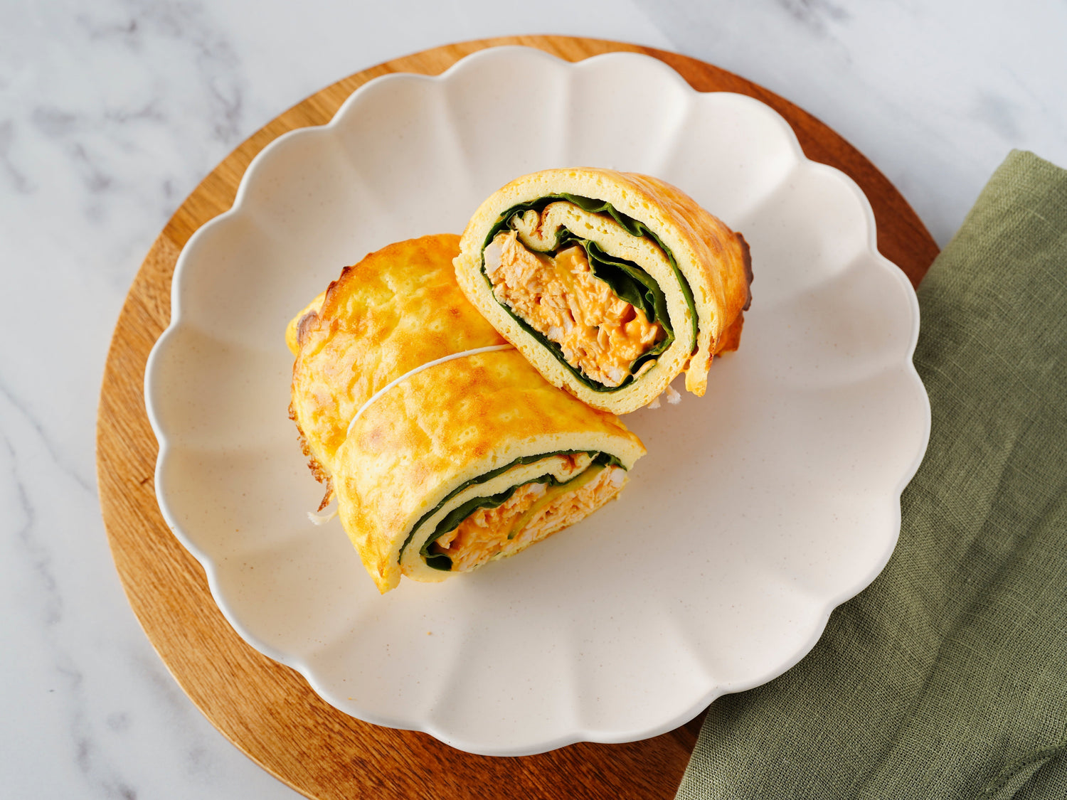 Trendy Buffalo Chicken Cottage Cheese Wraps