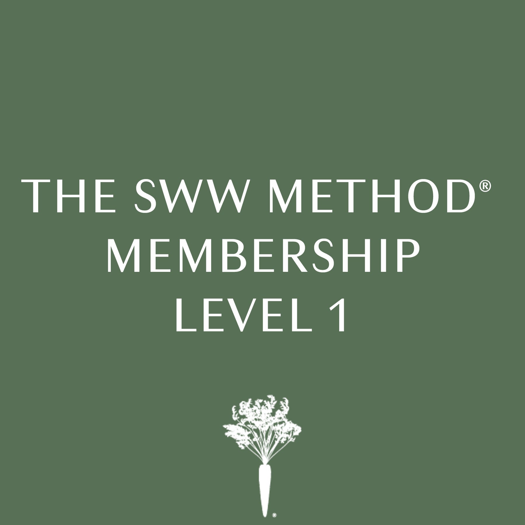 SWW® Method Memberships Level 1