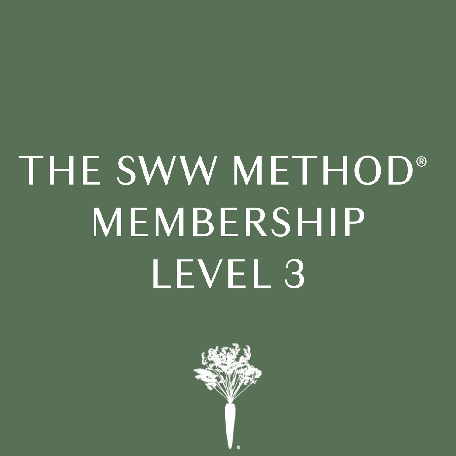 SWW® Method Memberships Level 3