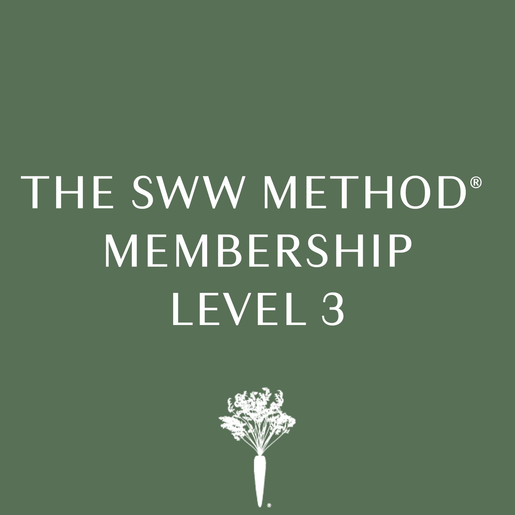 SWW® Method Memberships Level 3