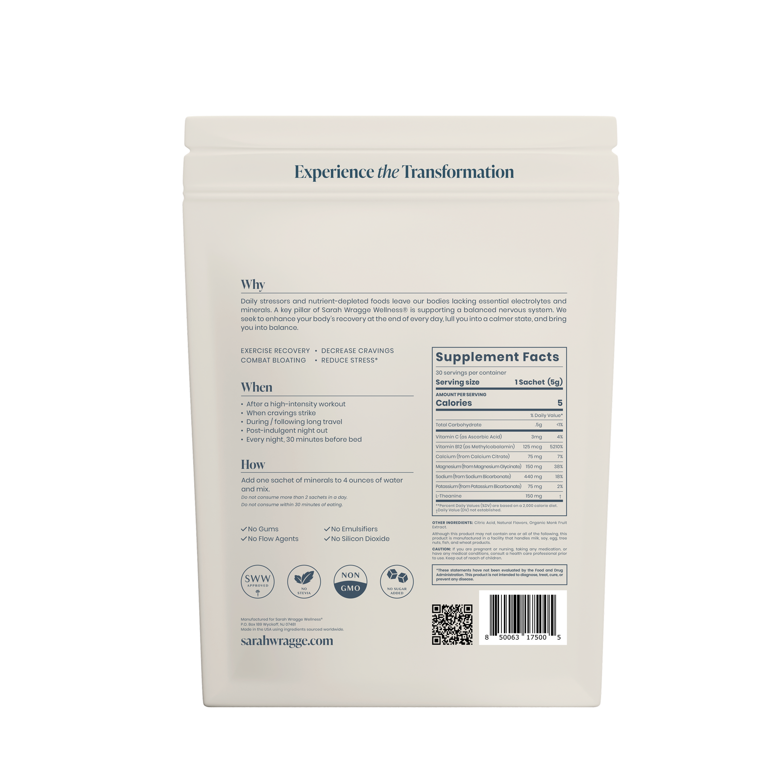 SWW® Restore - Replenishing Minerals